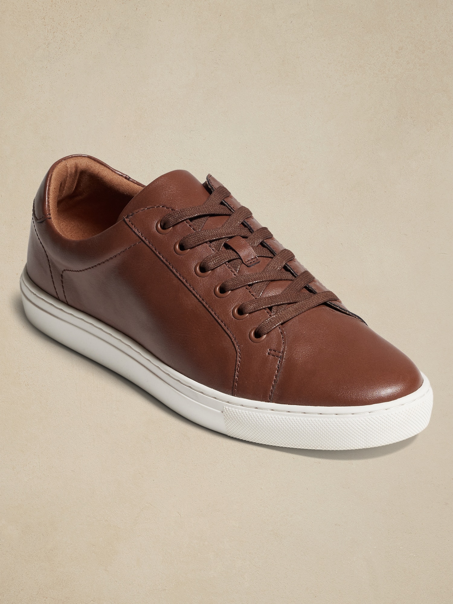 nicklas leather sneaker banana republic