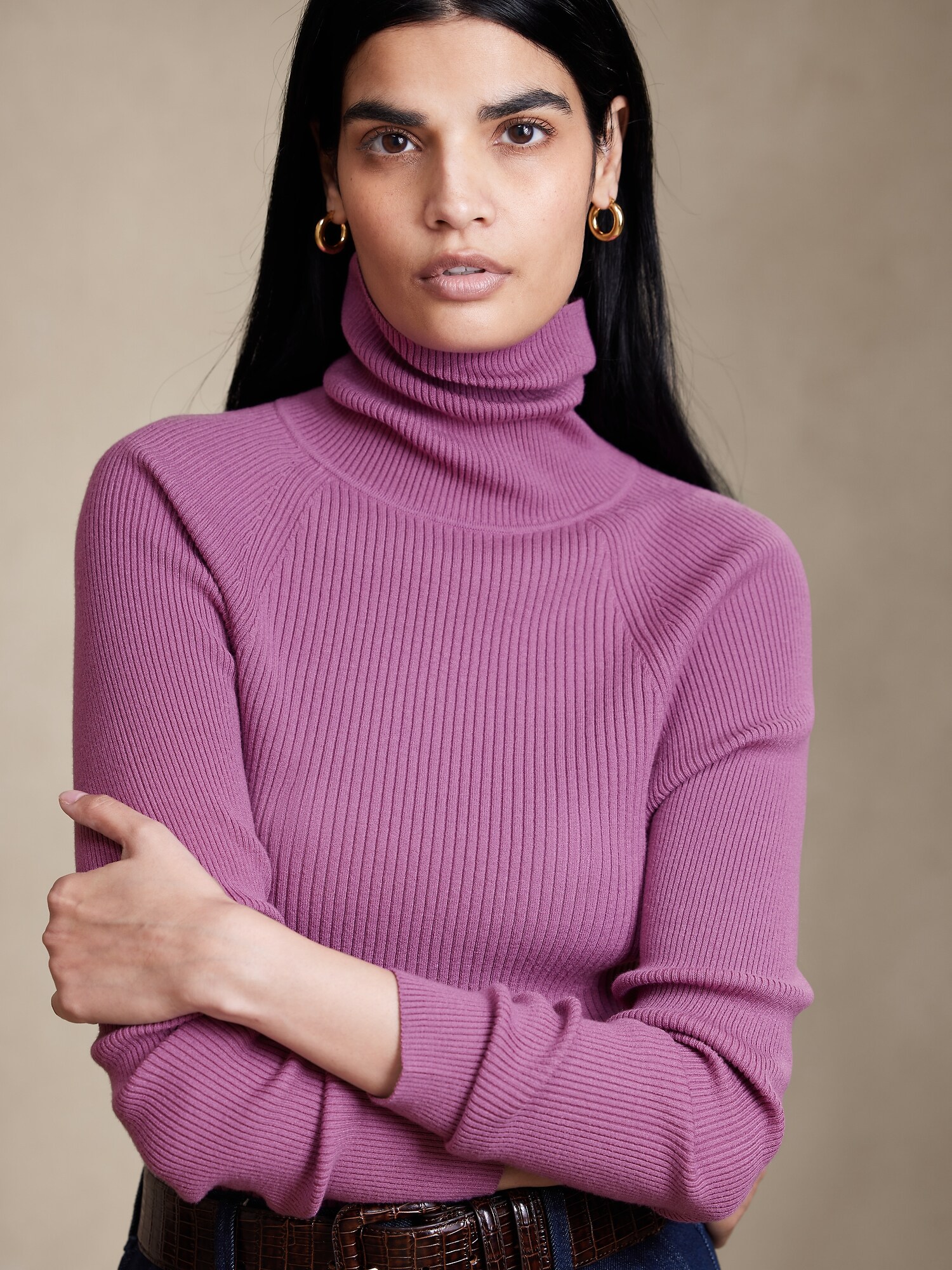 Petite Mitico Turtleneck Sweater 