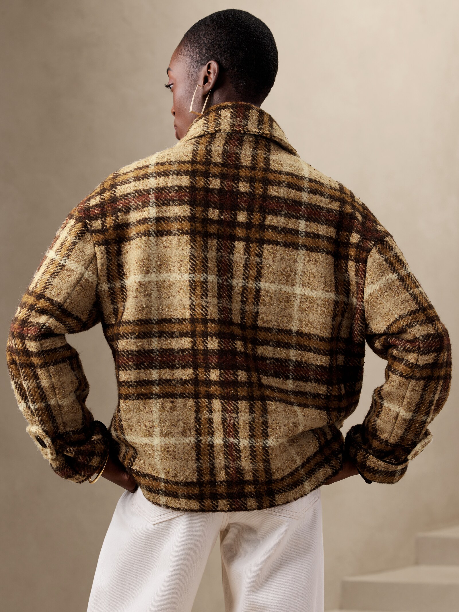 JUHA OVERSIZED BALMACAN COAT タグ付属 Oversized Balmacaan Jacket | Banana Republic
