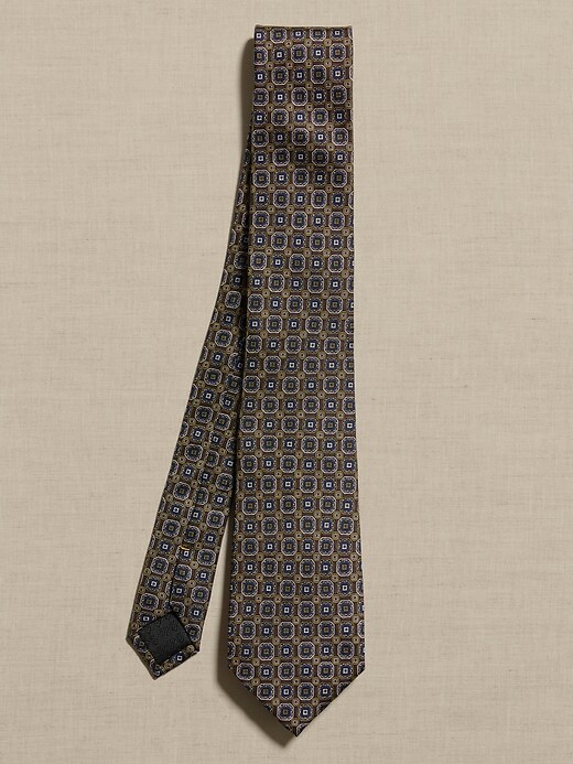 Cravate à motif de foulard carré