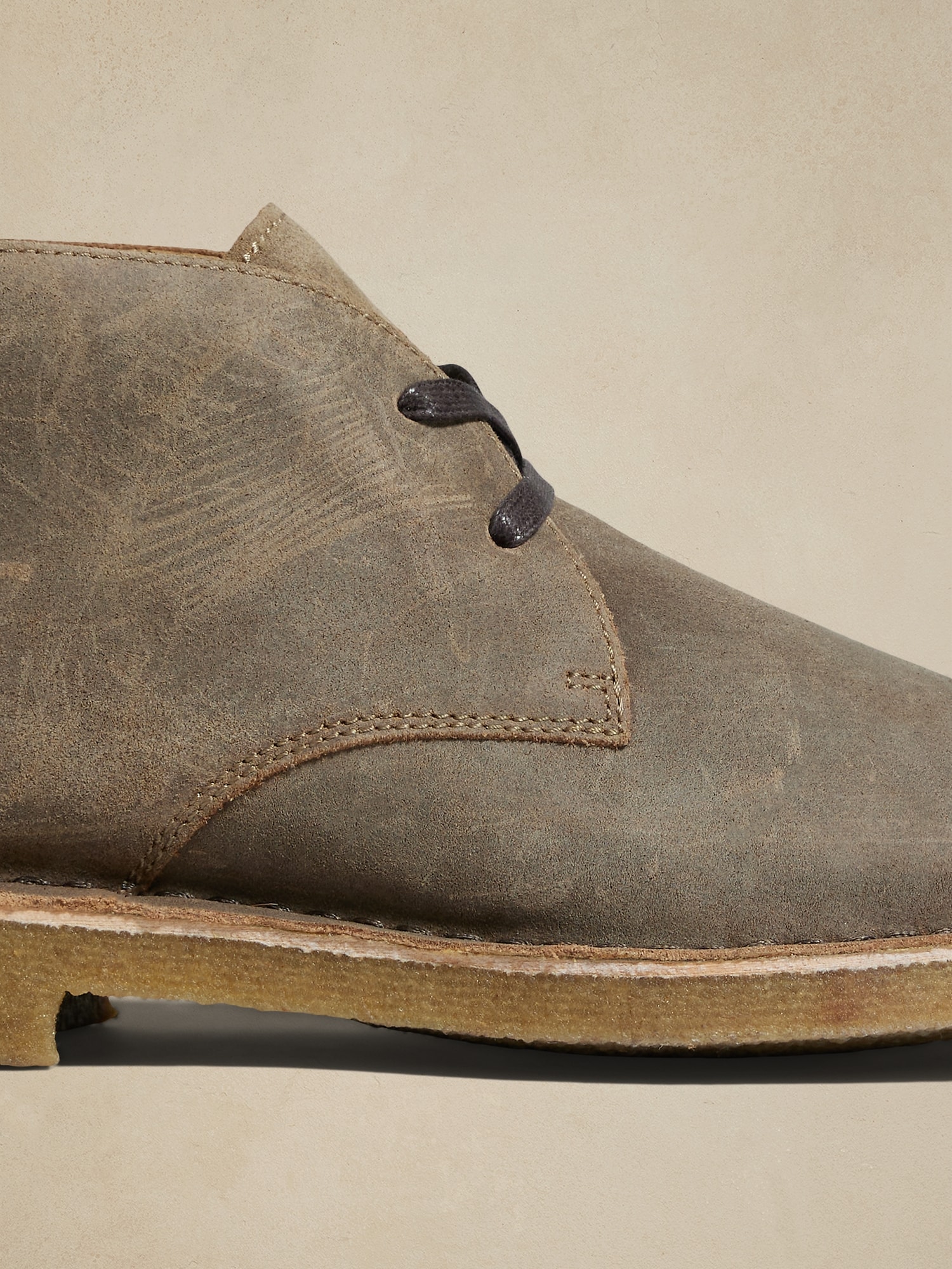 Brendt Leather Chukka Boot with Crepe Sole