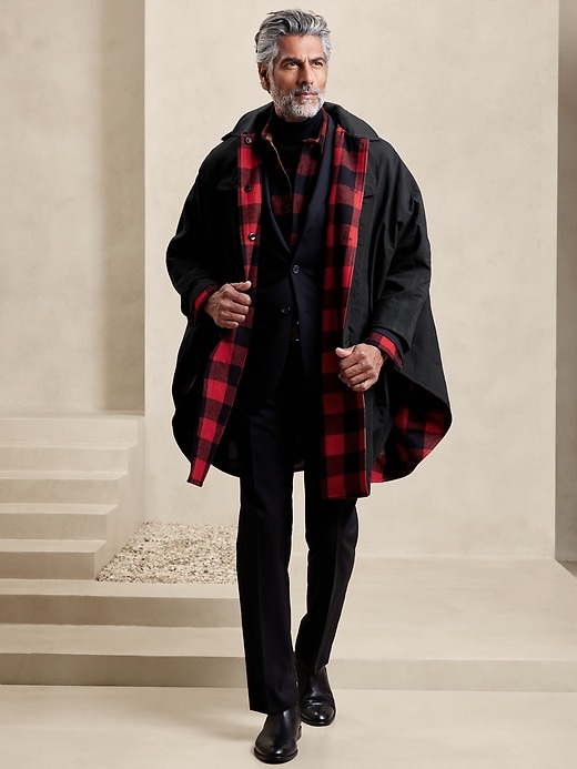 Loch Reversible Utility Cape | Banana Republic