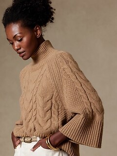 Covo Flare-Sleeve Sweater