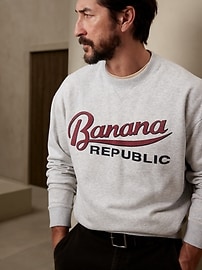 BR ARCHIVES Logo Sweatshirt | Banana Republic