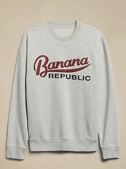 BR ARCHIVES Logo Sweatshirt | Banana Republic