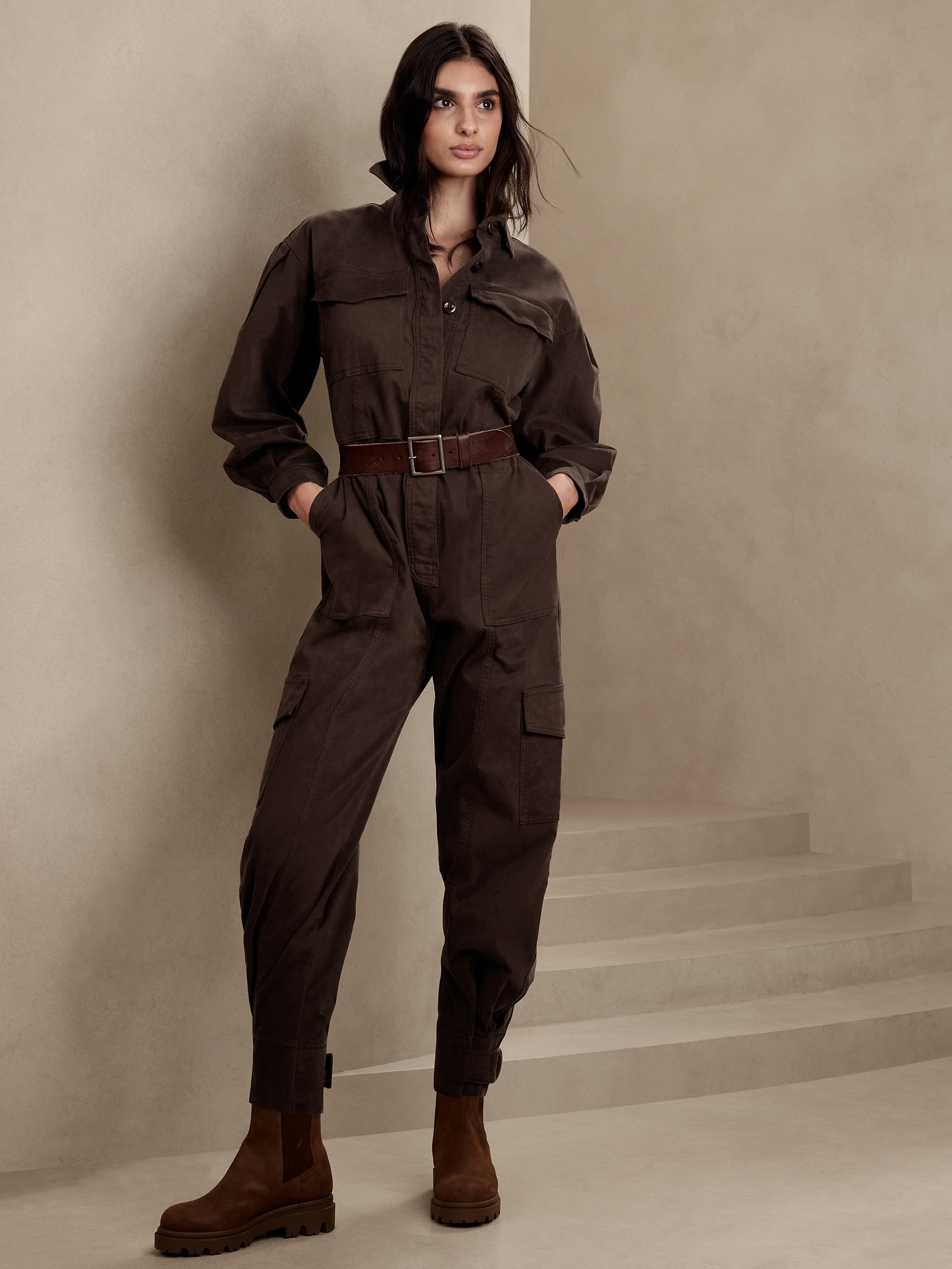 Combinaison (jumpsuit) En Vichy Noir Banana Republic Taille S - Neuve Sans étiquettes
