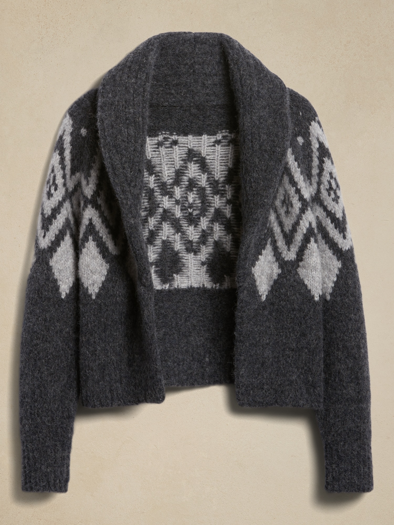 Cardigan jacquard Alsh Banana Republic