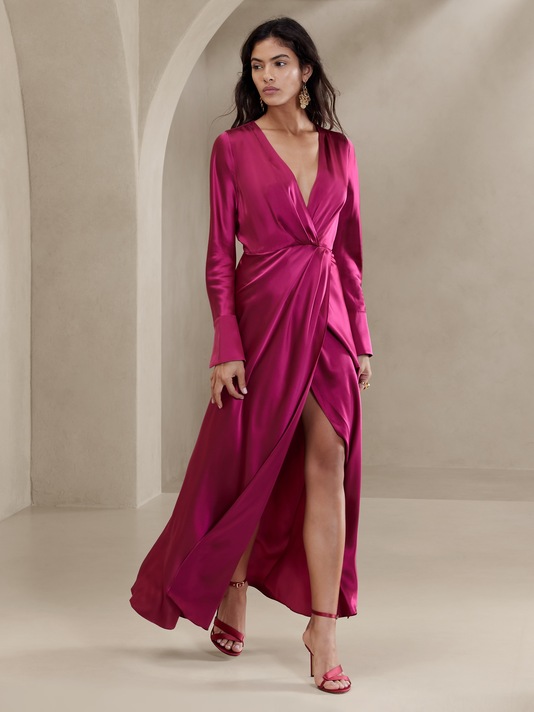 Etude Silk Maxi Dress