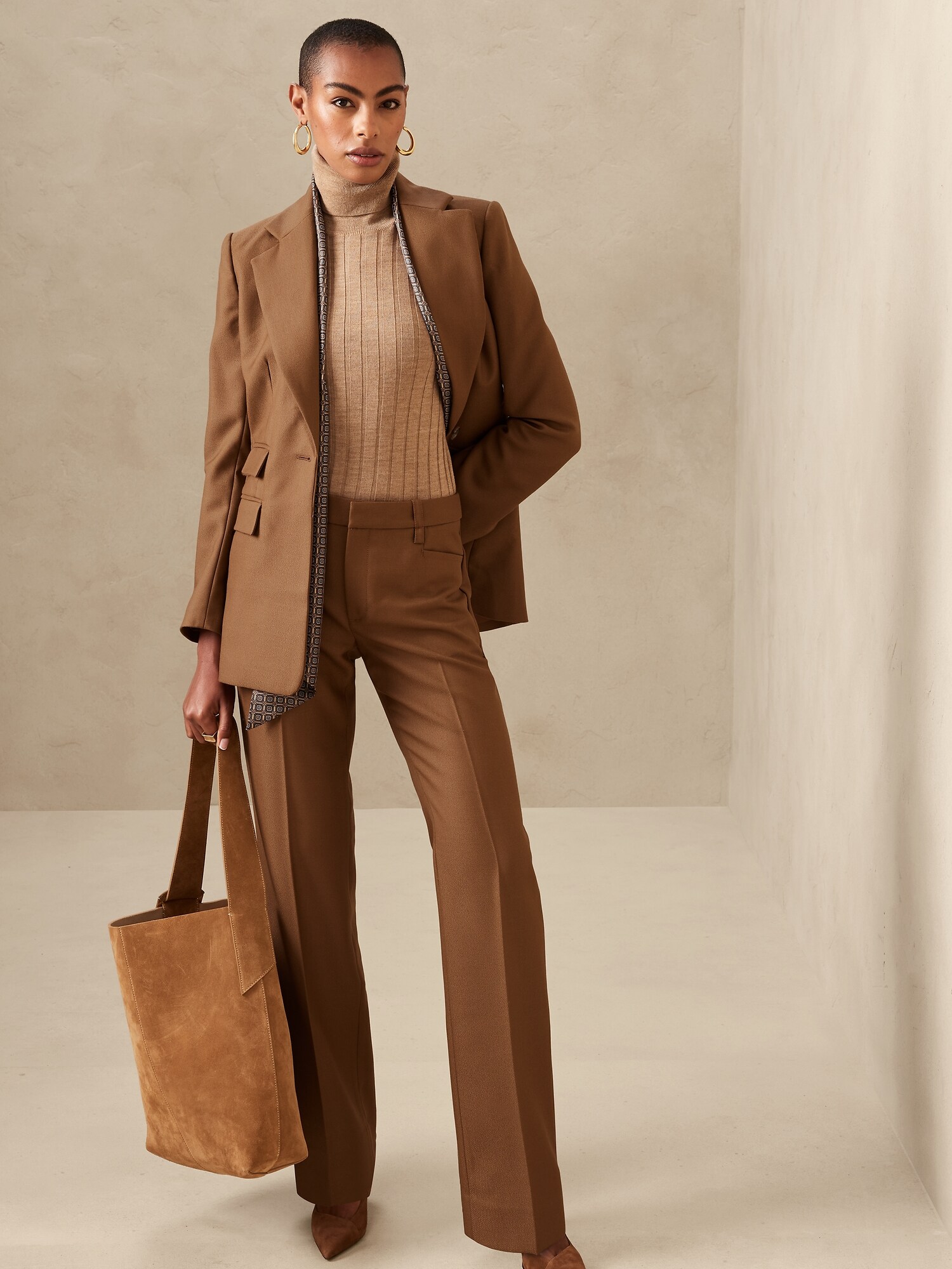 Lido Straight Italian Wool Pant