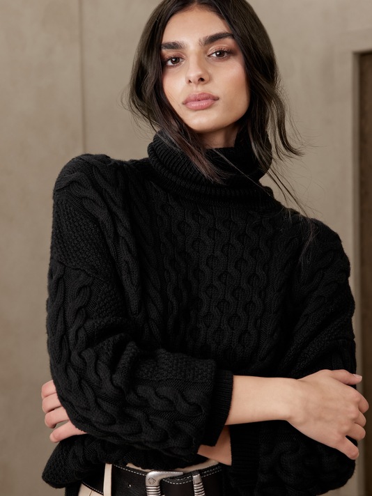 Devon Merino Turtleneck Sweater