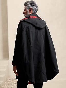 Banana republic cape on sale coat