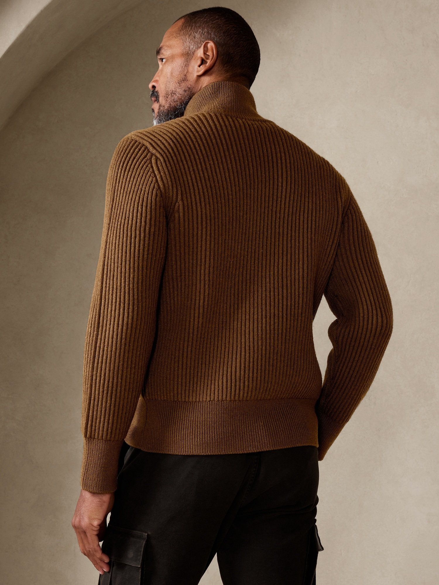 Carlo Asymmetrical Sweater Jacket
