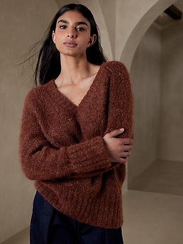 Melli Alpaca-Blend Sweater | Banana Republic