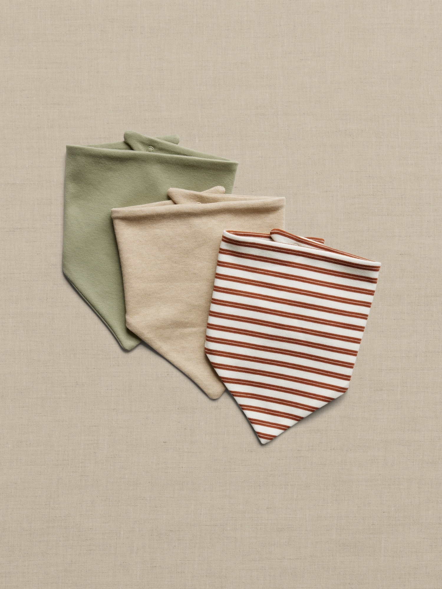 Paquet de 3 bandanas en coton SUPIMA® pour Bébé et Tout-petit