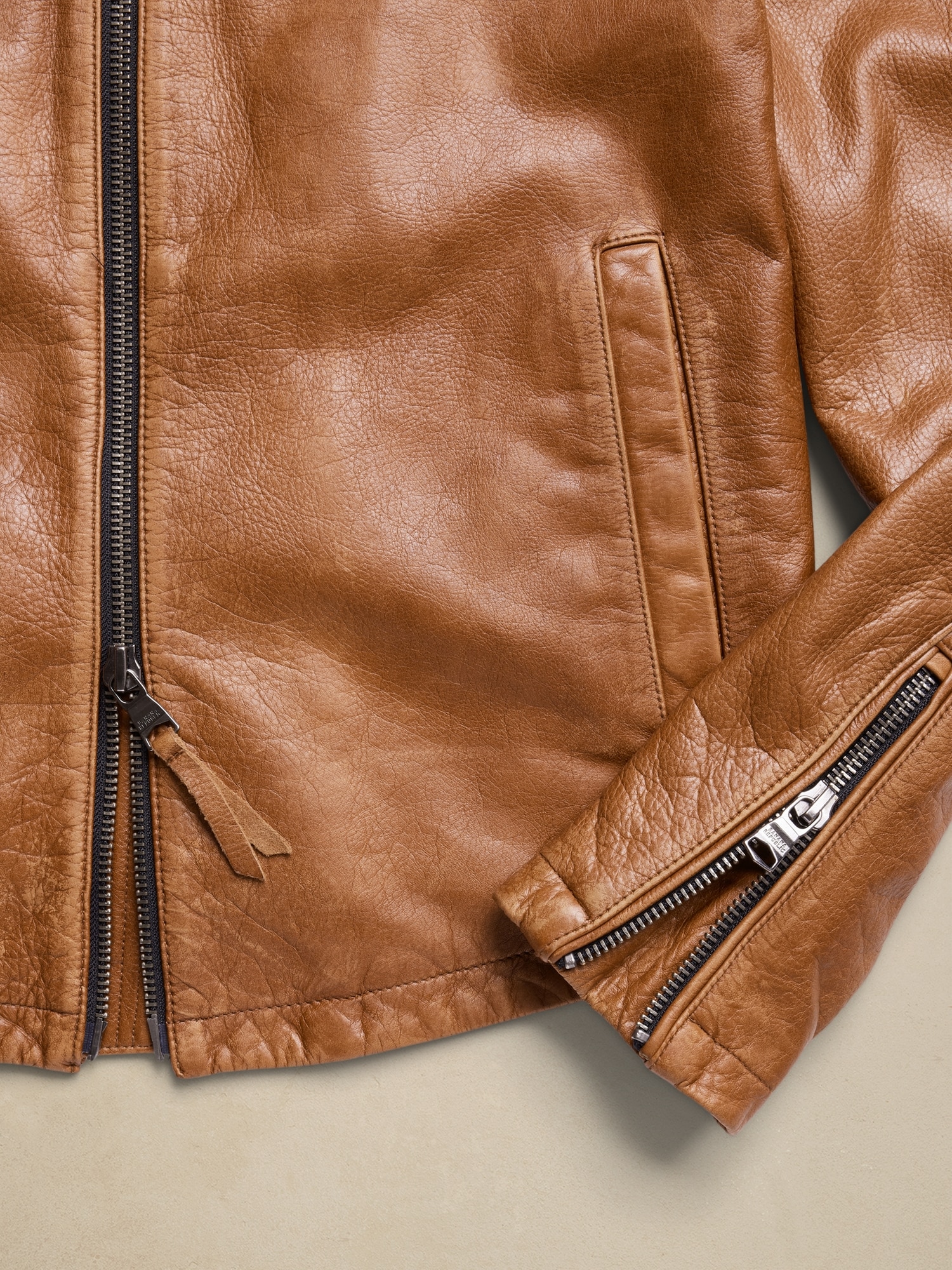 Leather Biker Jacket | Banana Republic