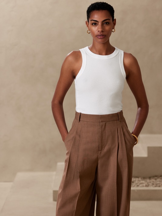 Fitted Ribbed Tank