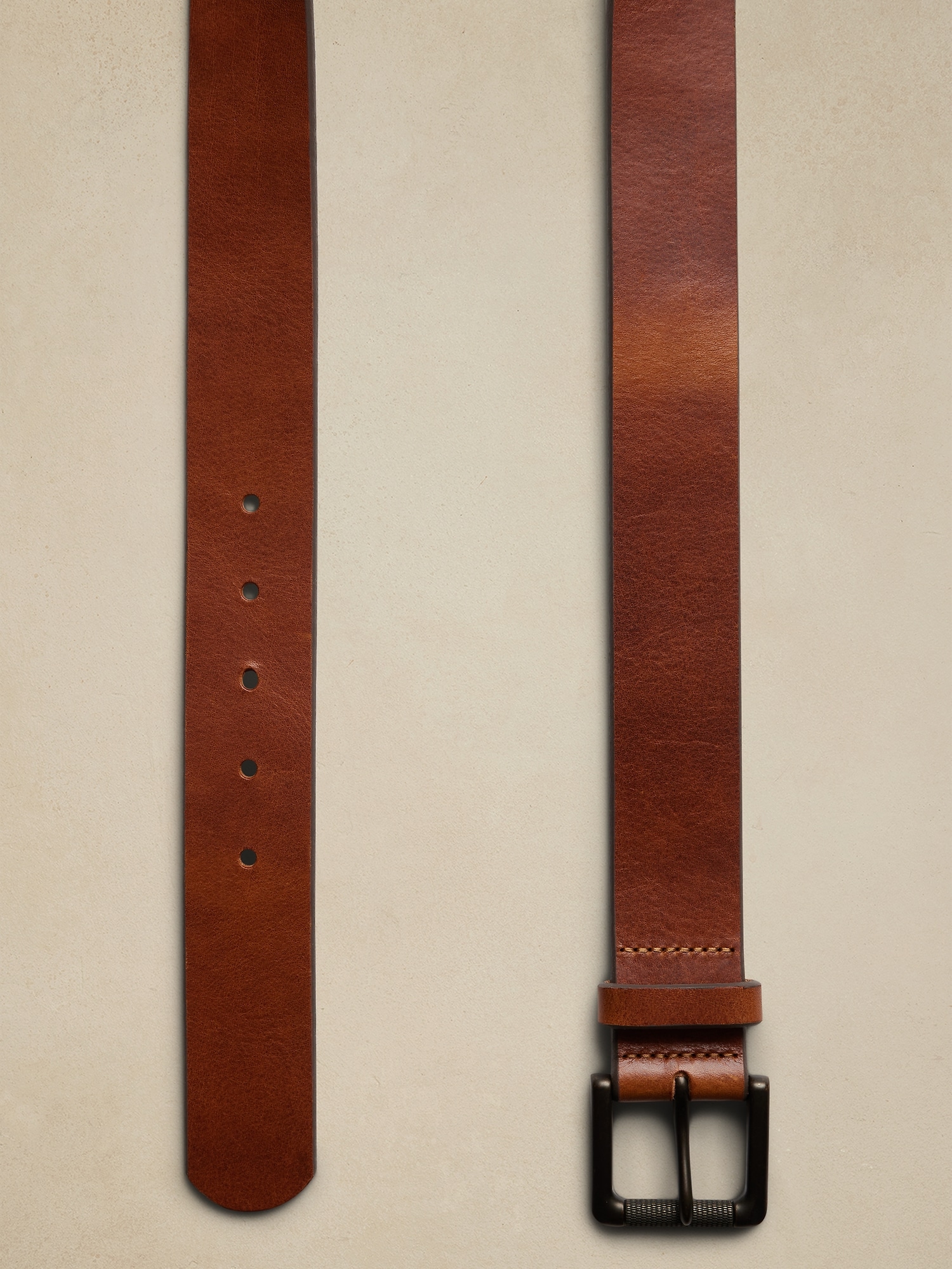 Tumbled Leather Belt