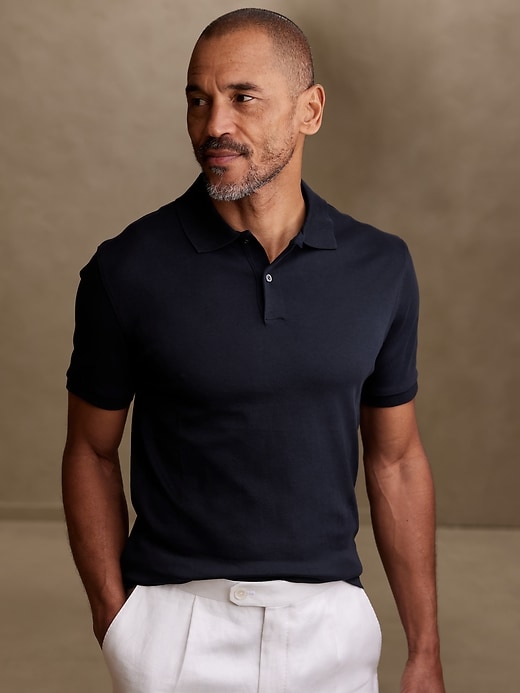 Banana republic luxury touch polo on sale