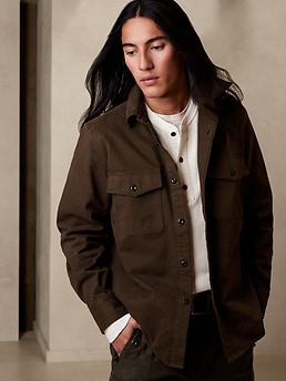 Utility Shirt Jacket | Banana Republic