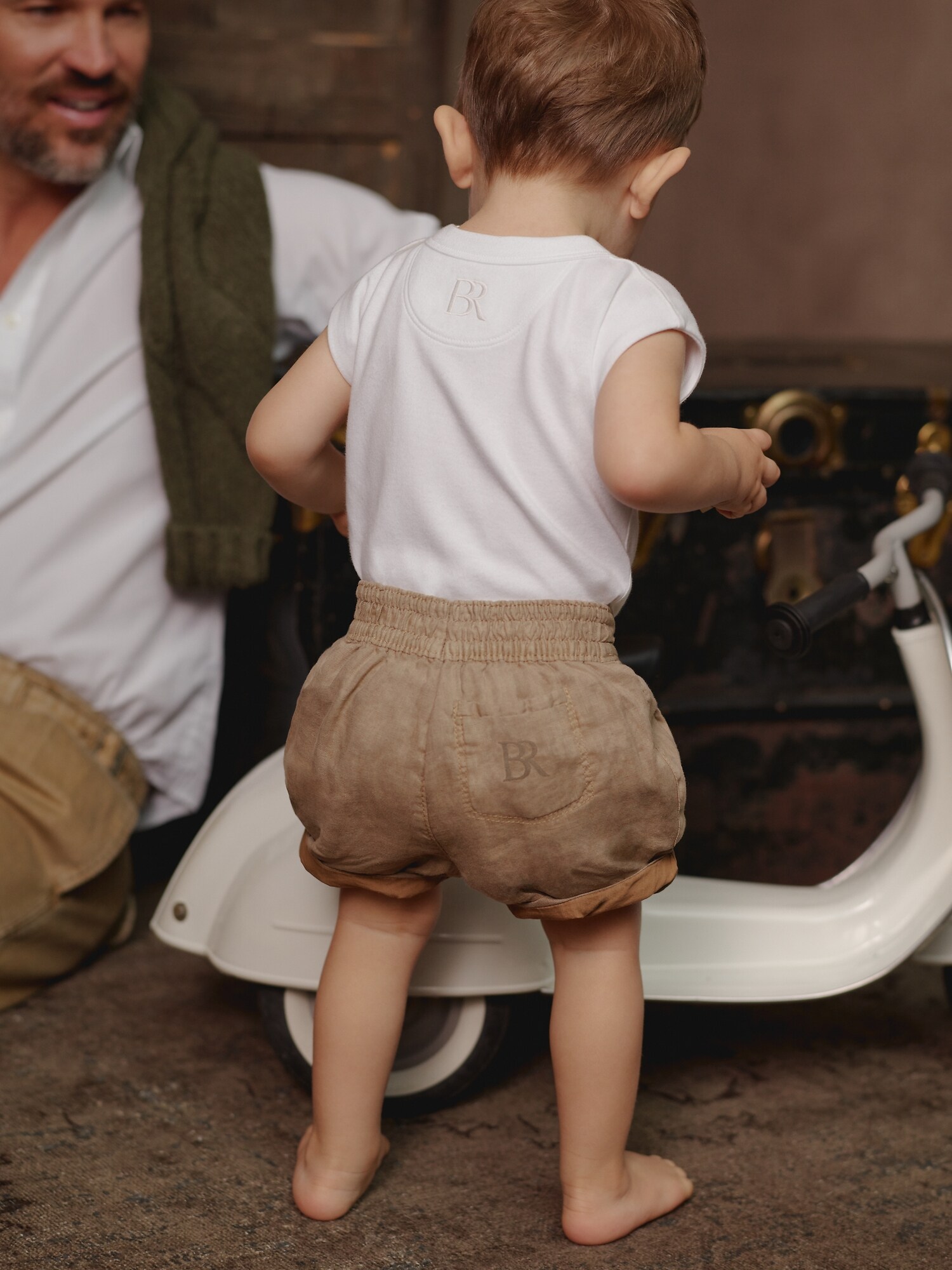 Linen Explorer Short for Baby + Toddler