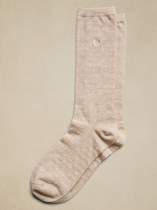 Breathe Merino Dot Sock