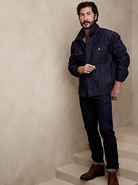 Selvedge sherpa clearance jacket