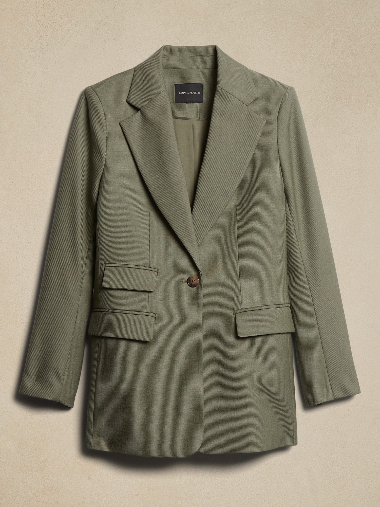 Banana republic clearance green blazer