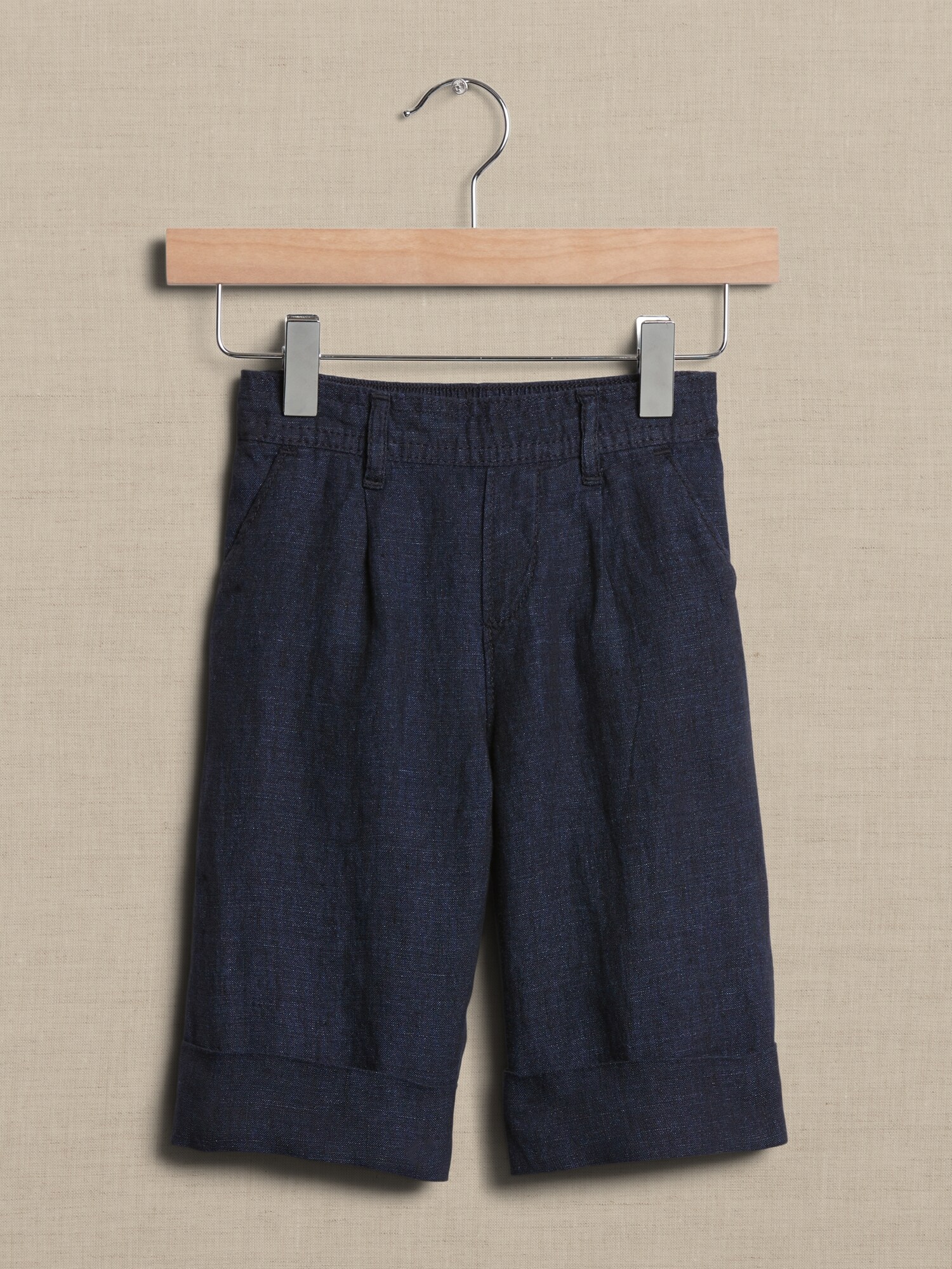 Pantalon en lin à jambe large pour Bébé et Tout-petit