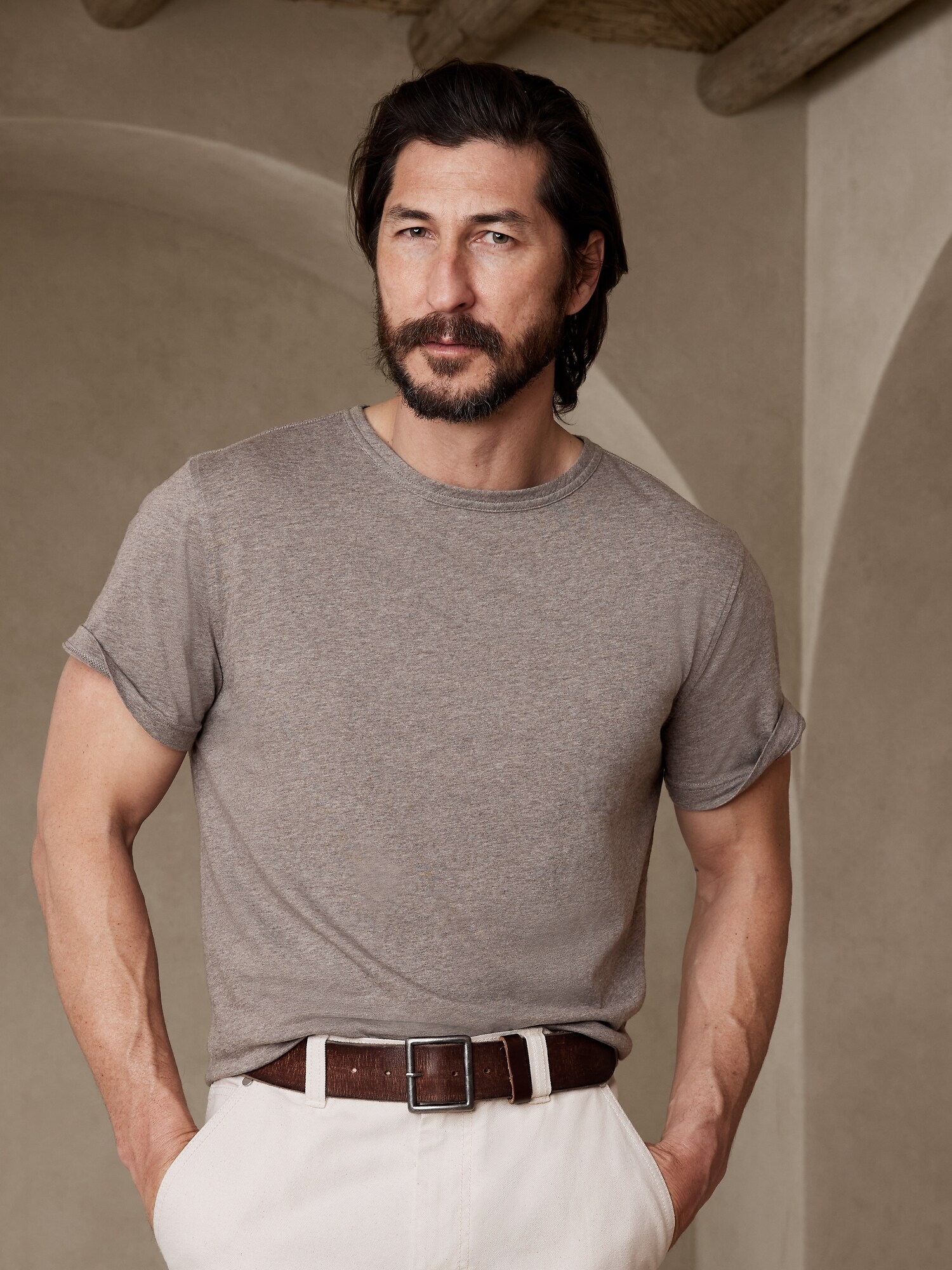 Rugged Leather Belt