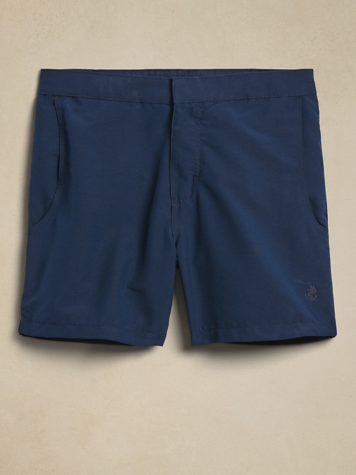 Solid 6 Swim Short by retromarine Banana Republic