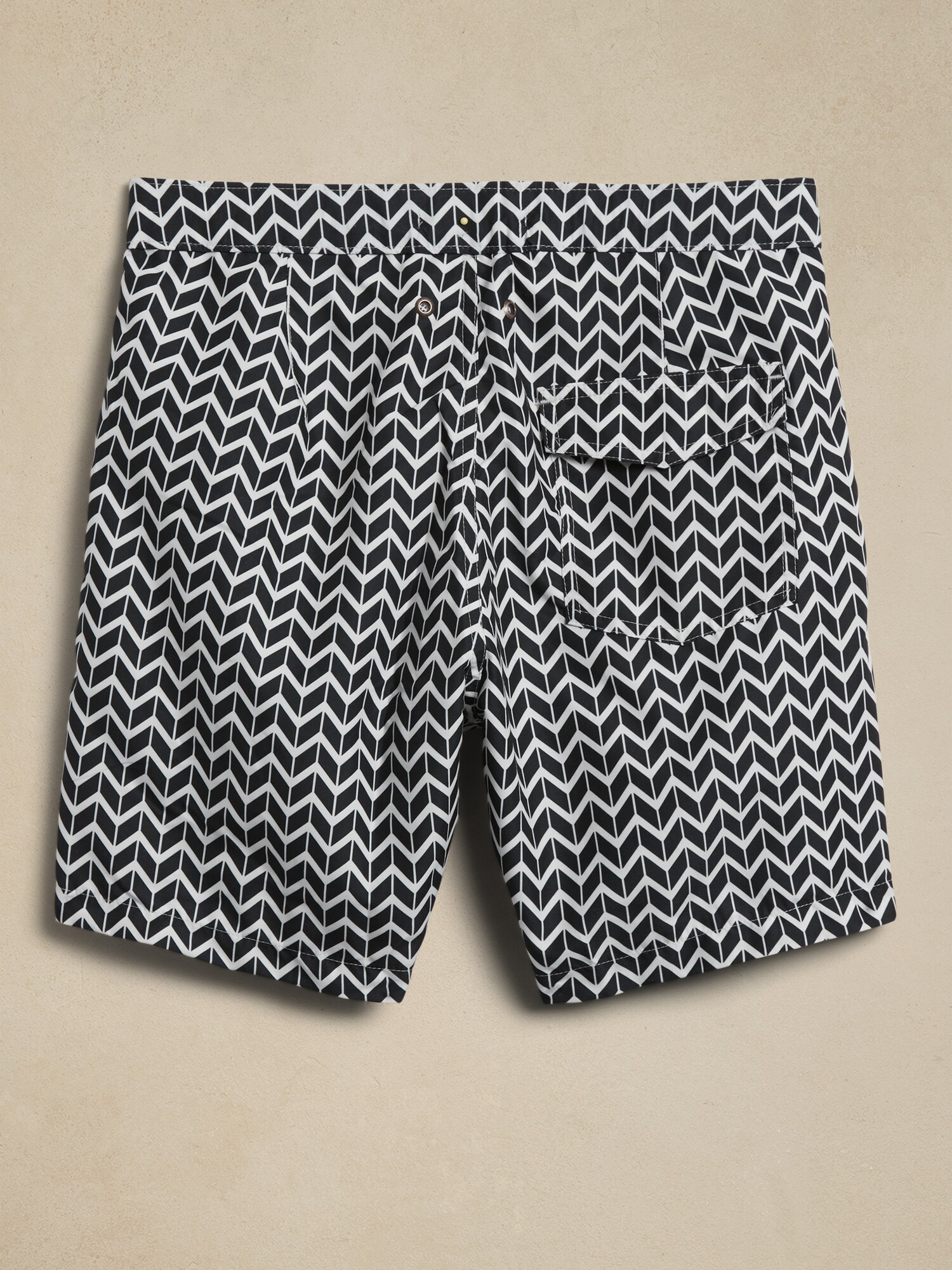 retromarine &#124 Herringbone 6" Swim Short