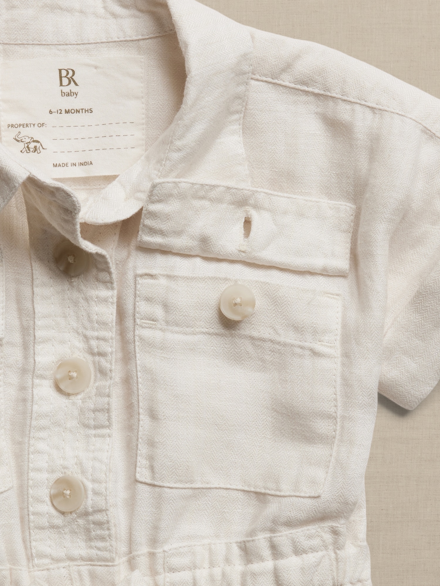 Linen Romper for Baby + Toddler | Banana Republic