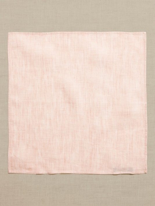 Verano Linen Pocket Square