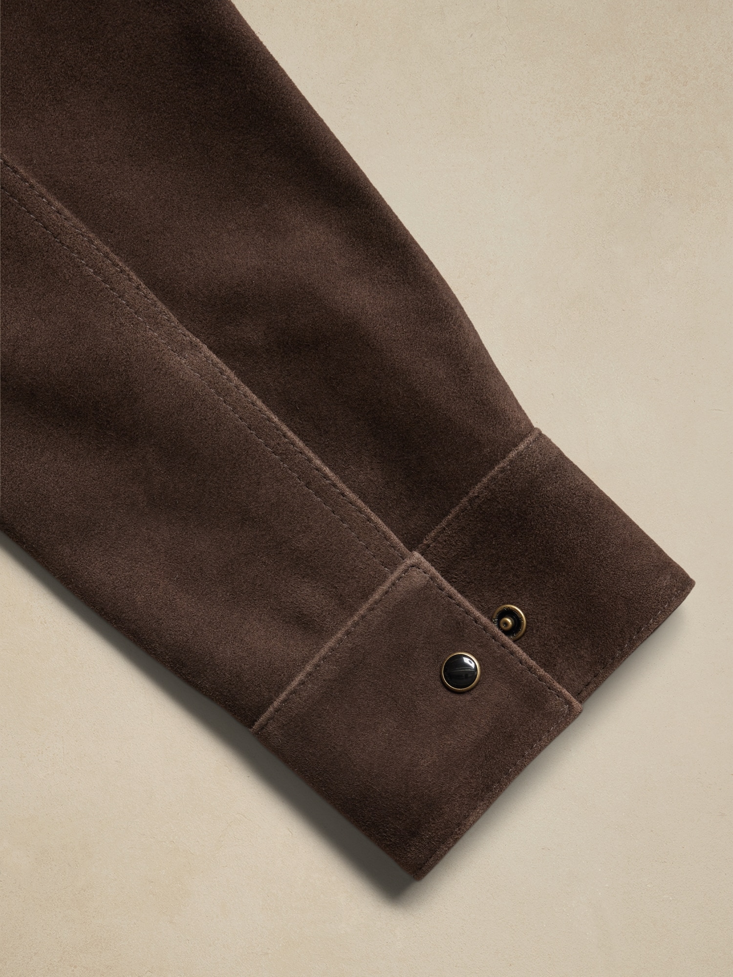 Suede Western Shirt | Banana Republic