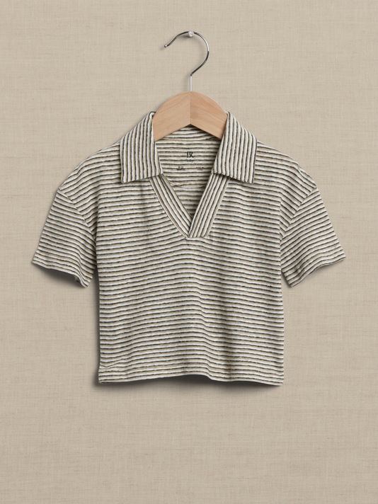 Linen Polo for Baby + Toddler