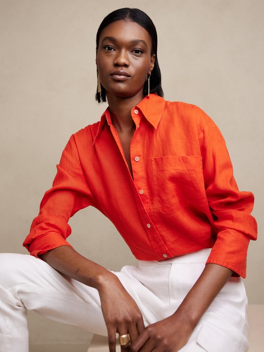 The Oversized Linen Shirt