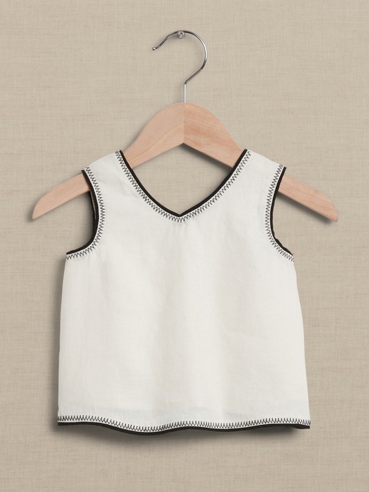 Easy Linen Tank for Baby + Toddler