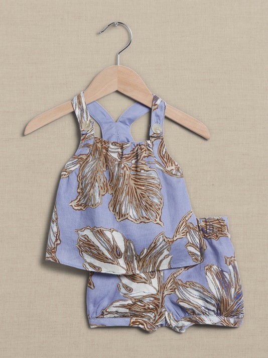Linen 2-Piece Set for Baby + Toddler