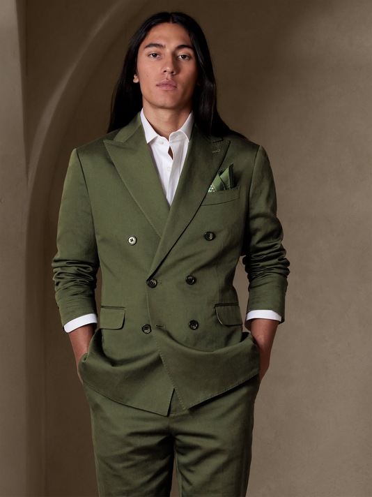 Onda Cotton-Linen Suit Jacket