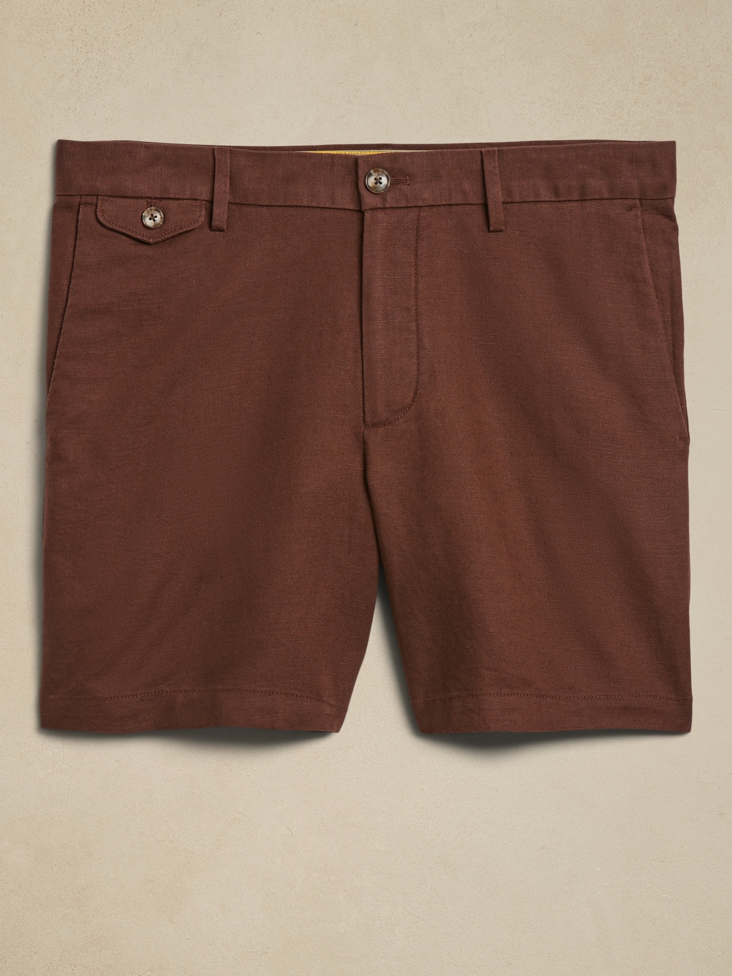 7" Linen-Cotton Short