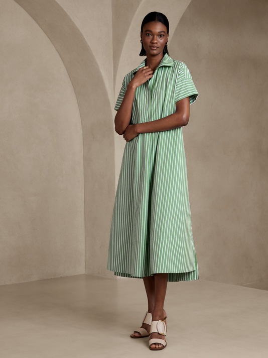 Rhyah Poplin Maxi Dress