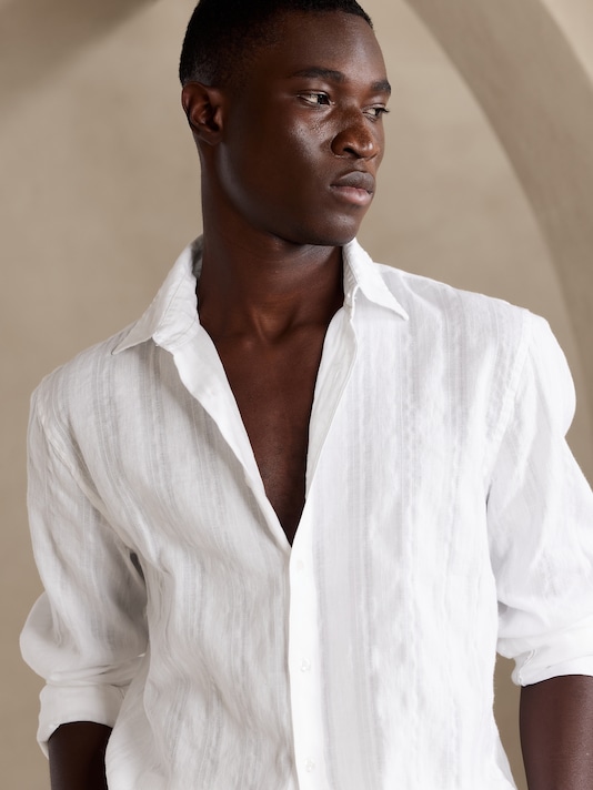 Milo Linen-Blend Shirt