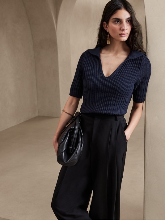 Kina Cotton Sailor Sweater