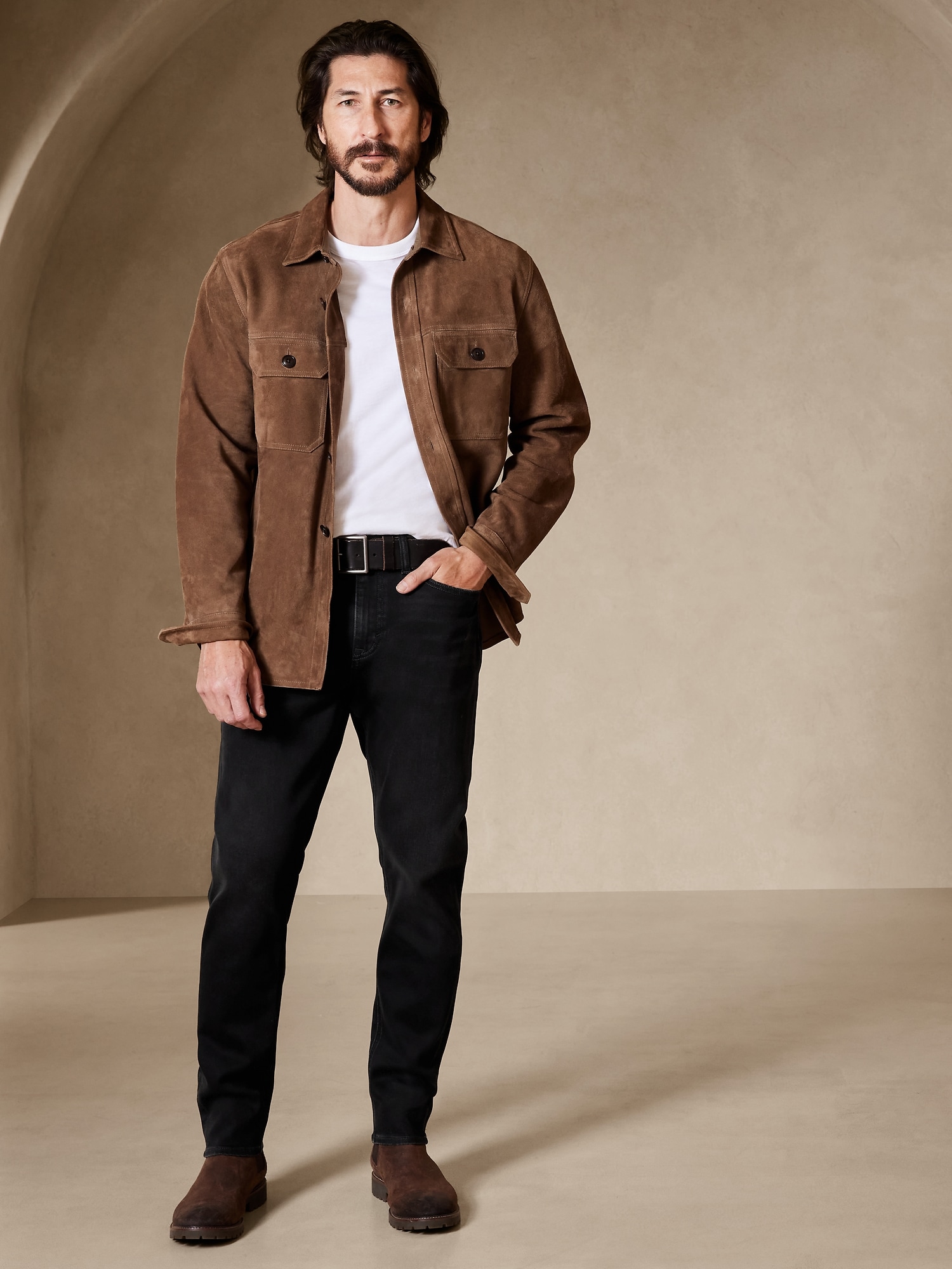 Tapered LUXE Traveler Jean | Banana Republic