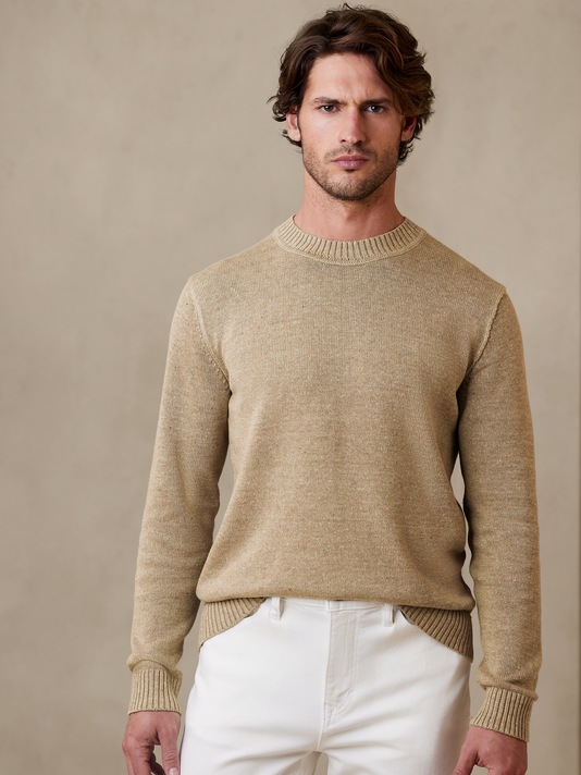 Giorgio Cotton-Linen Sweater
