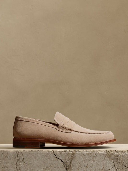 Asher Suede Penny Loafer