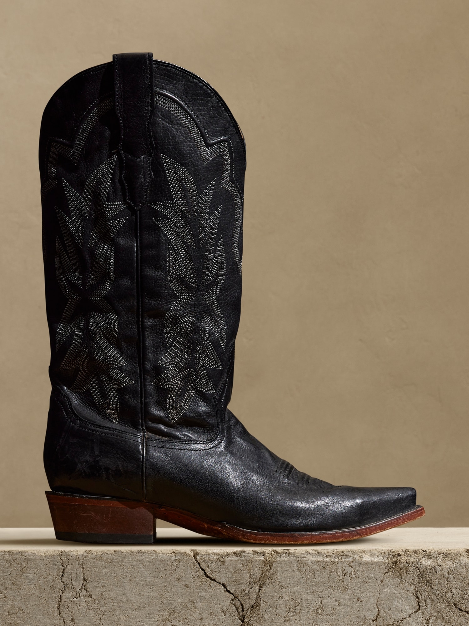 Banana Republic Stetson &#124 Casey Boot black. 1