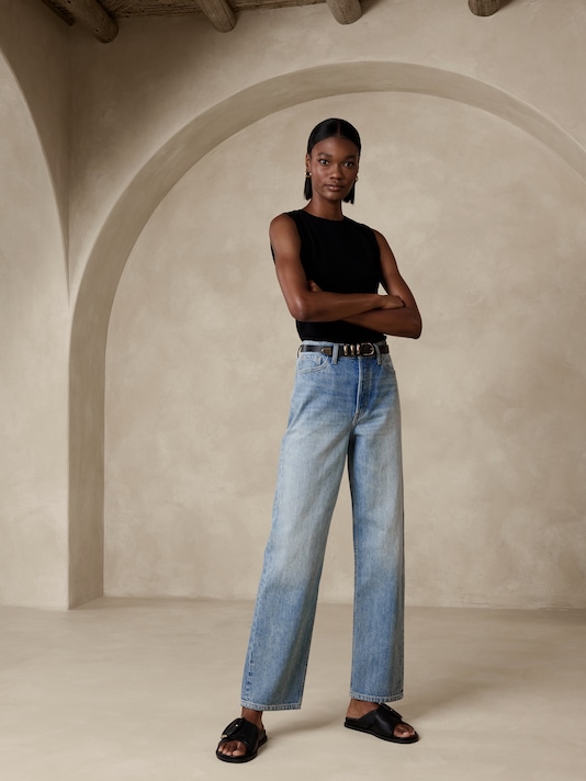 Le jean ample