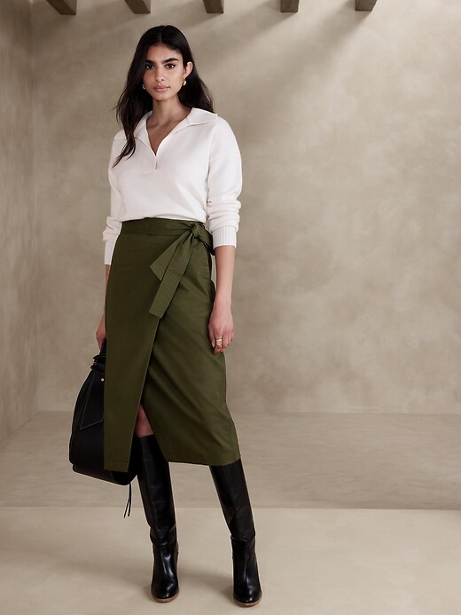 Elaine Utility Midi Skirt