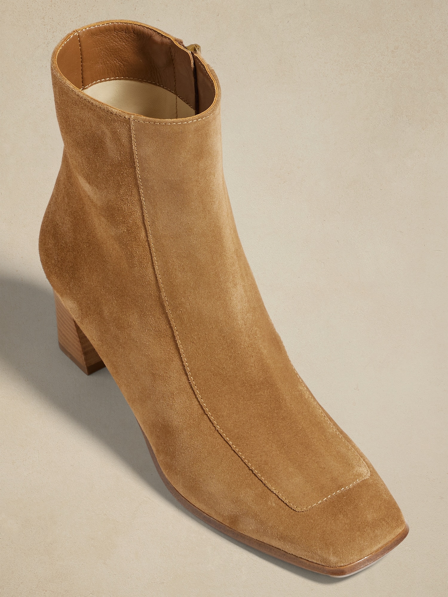 Lucca Suede Ankle Boot | Banana Republic